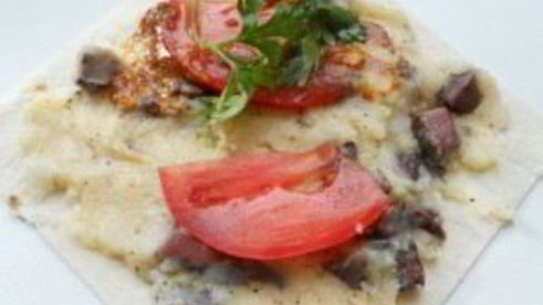 треугольники из лаваша