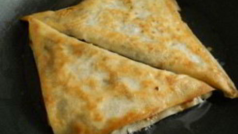 треугольники из лаваша