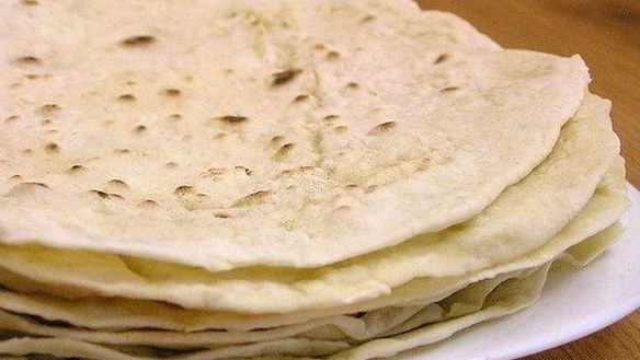 Рецепт Вкусный тонкий лаваш на сковороде