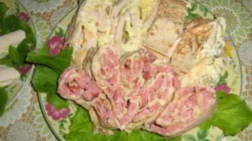 закуска из лаваша