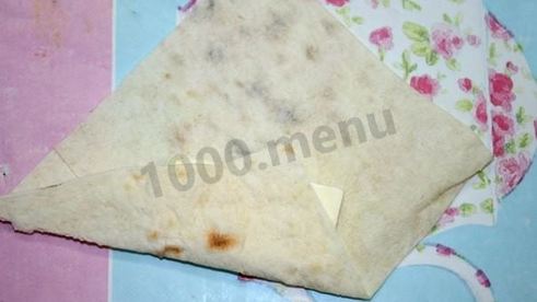 жареный лаваш с сыром