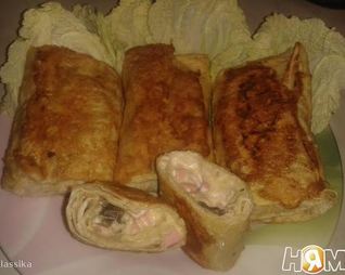 Жареный лаваш