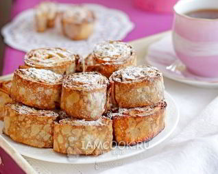 Ленивая пахлава из лаваша