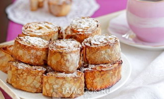 Ленивая пахлава из лаваша