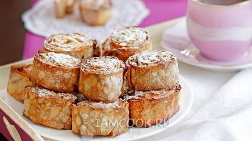 ленивая пахлава из лаваша