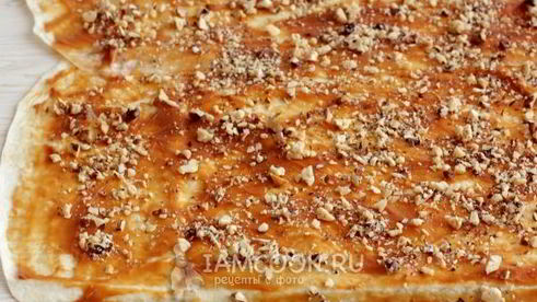 ленивая пахлава из лаваша