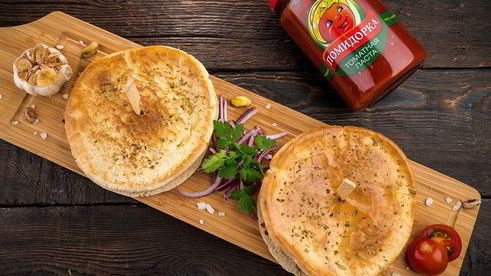 аппетитные лепешки