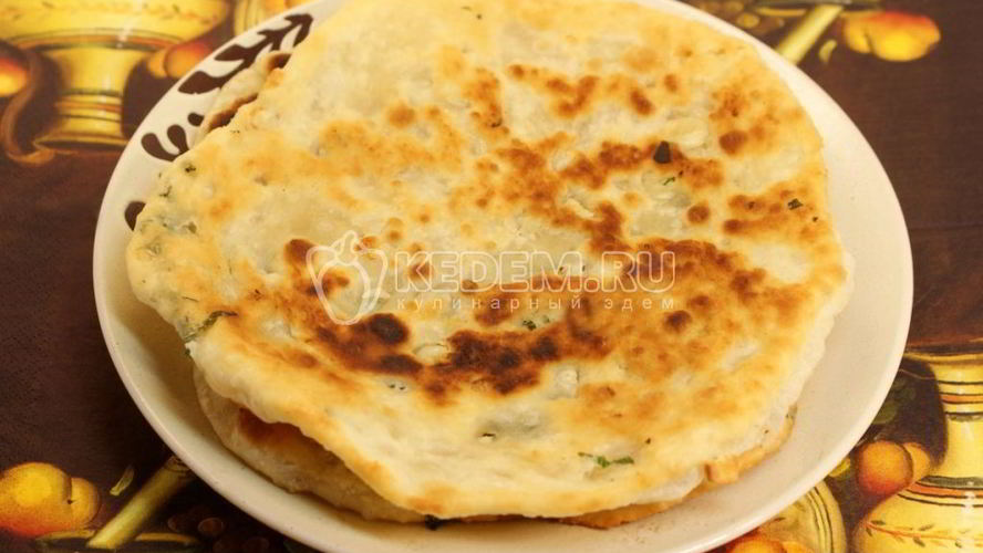 Рецепт чесночные лепешки