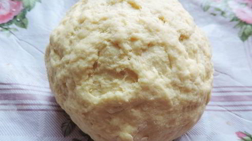 духовые лепешки с сырно-творожной начинкой