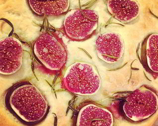 Фокачча с инжиром