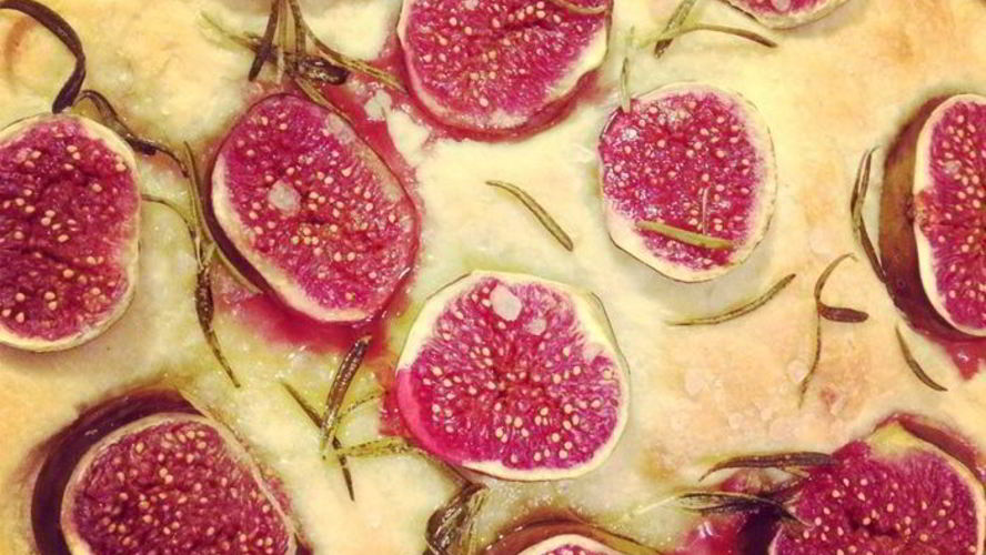 Рецепт фокачча с инжиром