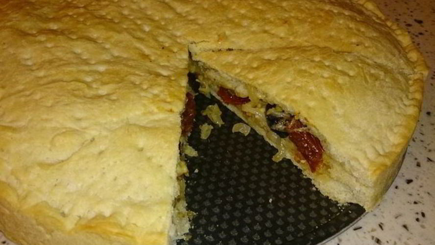 Рецепт фокачча с луком