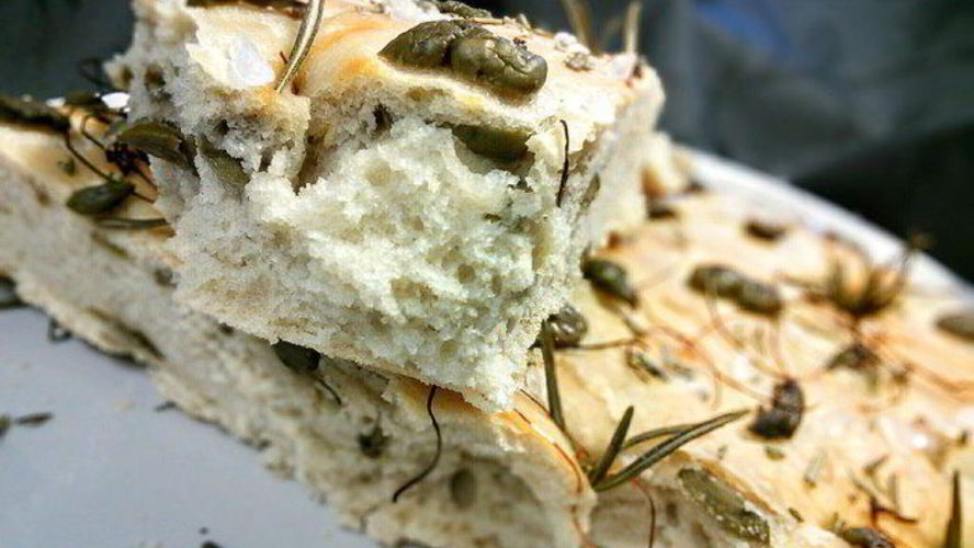 Рецепт фокачча с оливками