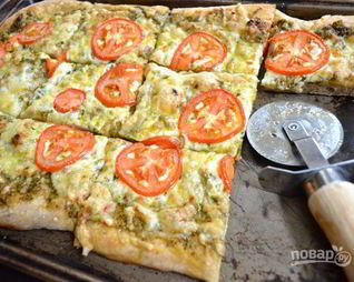 Фокачча с песто