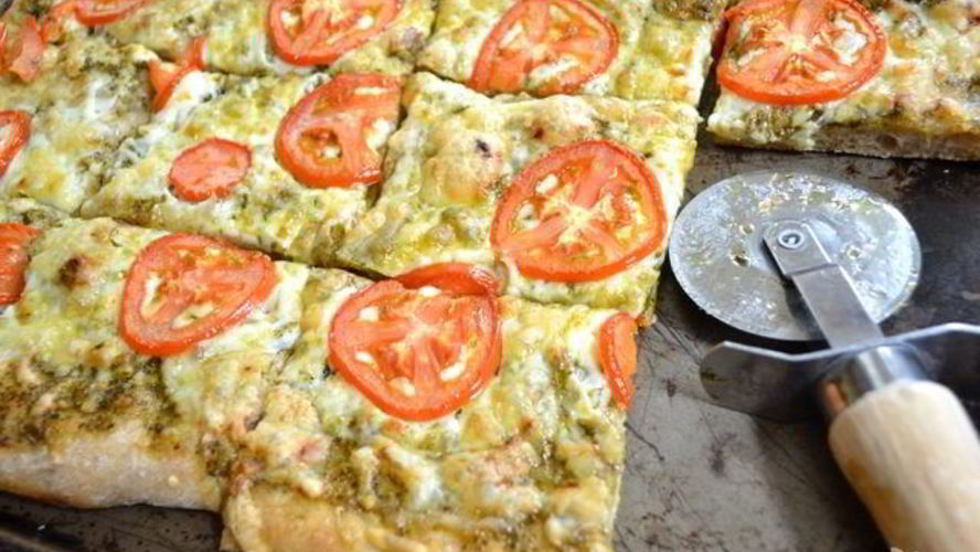 Рецепт фокачча с песто