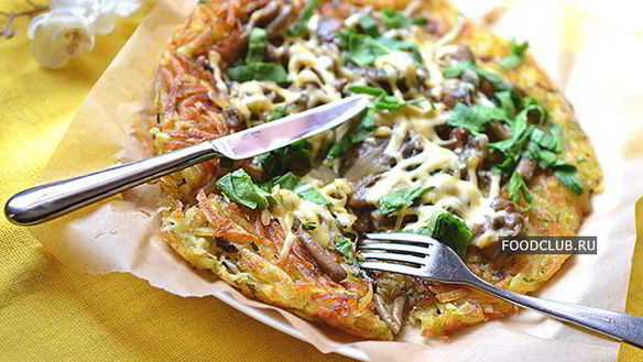 Рецепт Картофельная лепешка