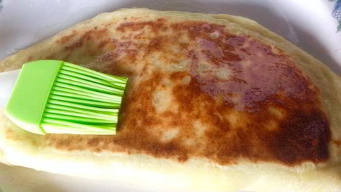 картофельные лепешки с творогом и зеленью