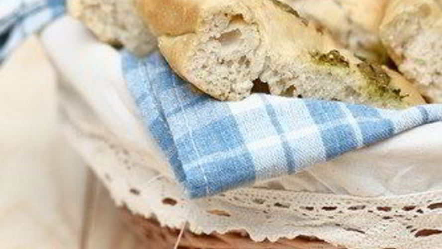 Рецепт хрустящих лепешек с розмаринома