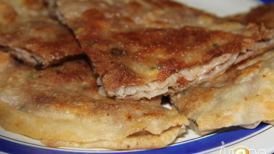 Рецепт китайские лепешки с мясом роу бинг