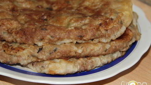 китайские лепешки с мясом роу бинг