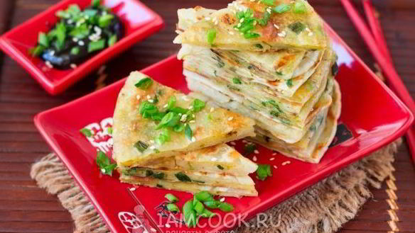 Рецепт Китайские лепешки Цун Юбин