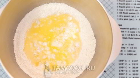 лепешка с сыром и зеленью