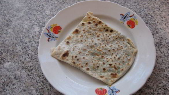 Рецепт Лепешка с зеленью