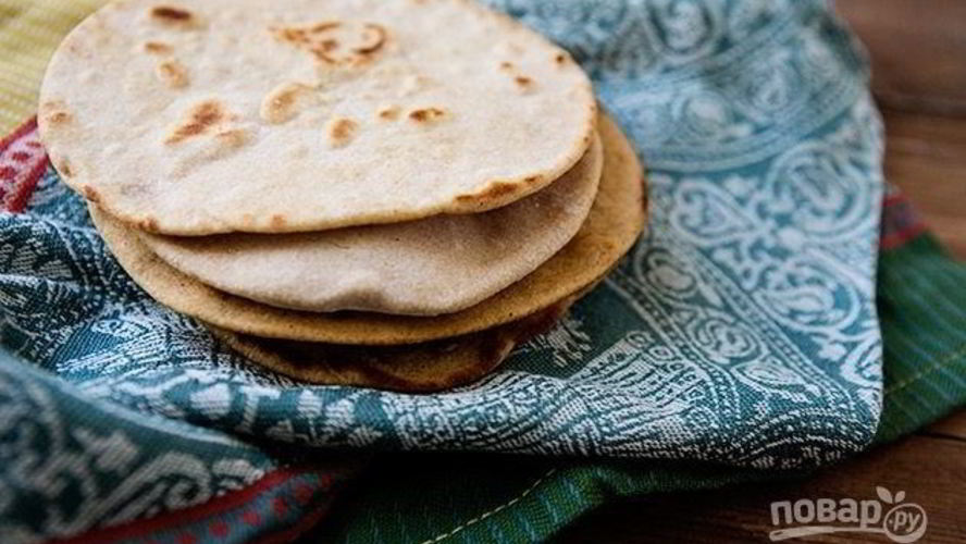 Рецепт лепешки чапати