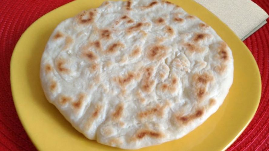 Рецепт лепешки из хлебного теста