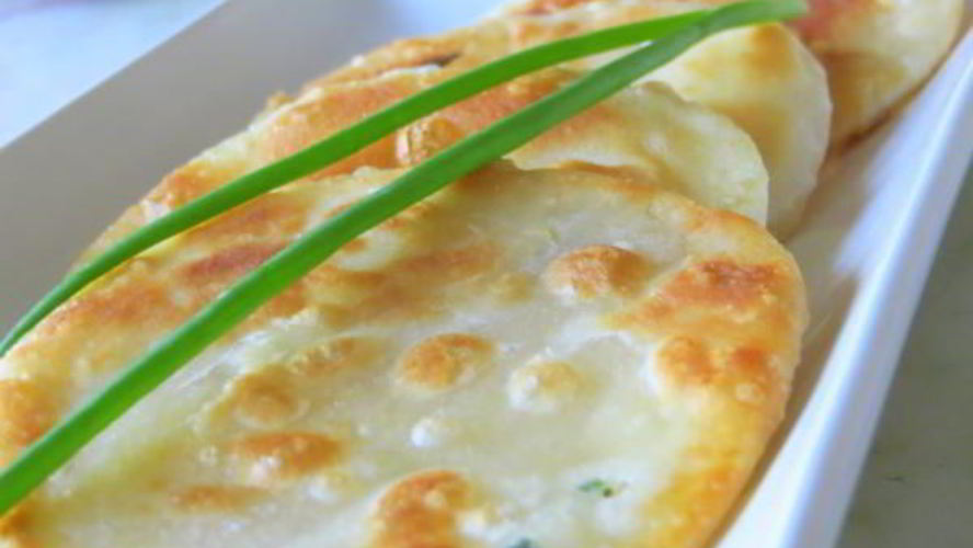Рецепт лепешки с луком