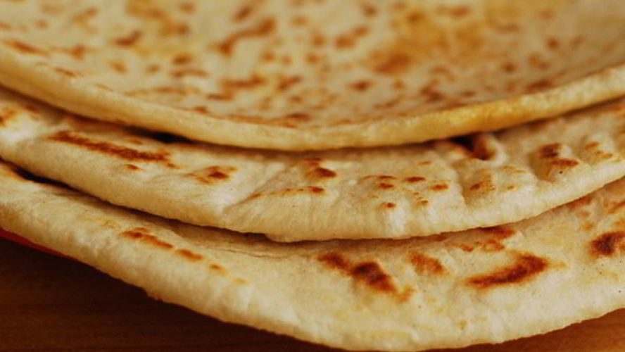 Рецепт лепешки с начинкой на сковороде