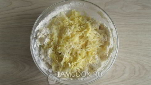 лепешки с сыром в духовке