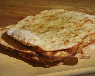 Лепешки с заатаром