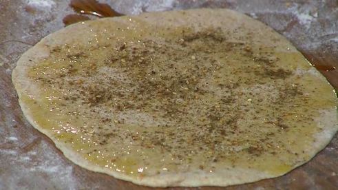 лепешки с заатаром