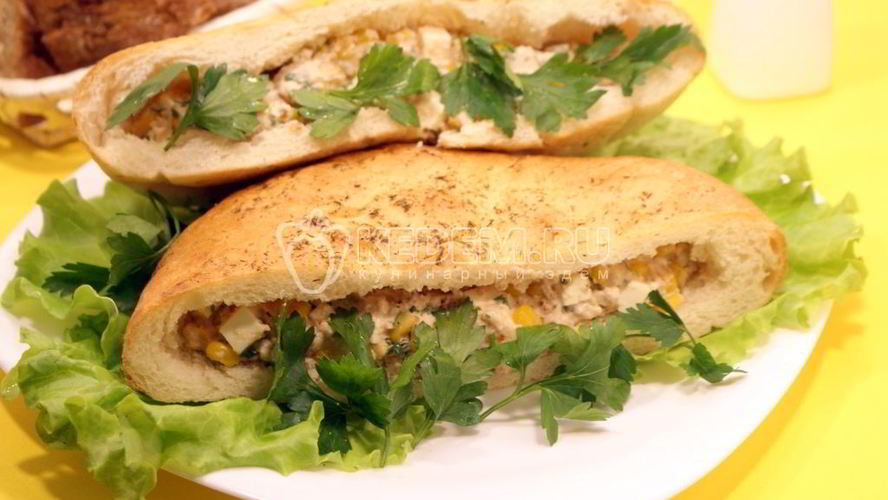 Рецепт пита с начинкой из печени трески