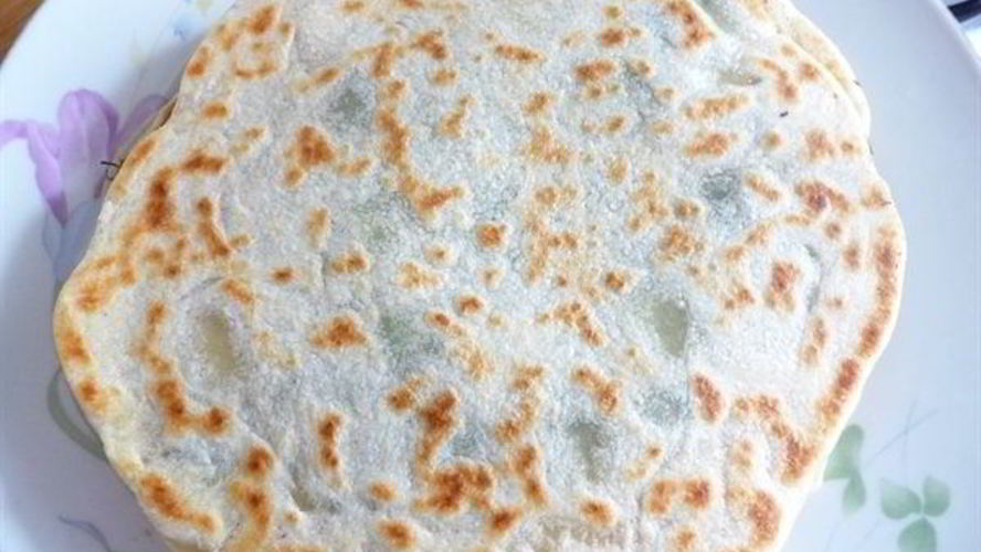 Рецепт постные лепешки с зеленью