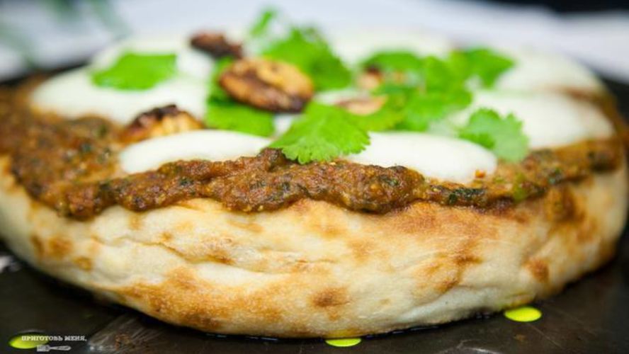 Рецепт пряная лепешка с сыром