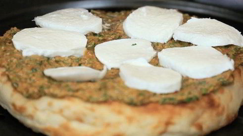 пряная лепешка с сыром