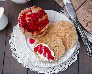 Сладкие лепешки на сковороде