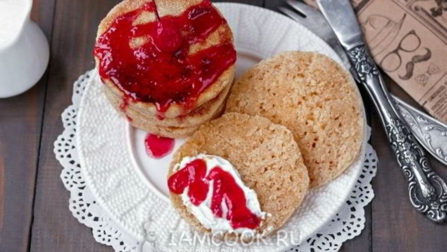Рецепт сладкие лепешки на сковороде