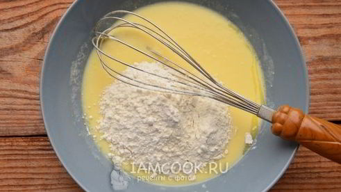 сметанные лепешки без дрожжей в духовке