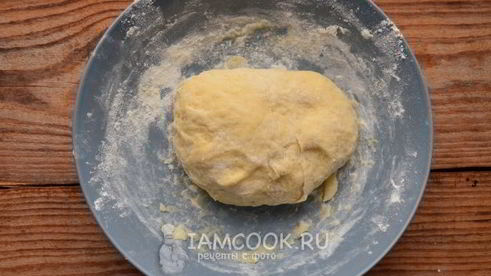 сметанные лепешки без дрожжей в духовке