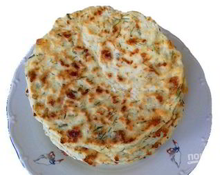 Сырная лепешка