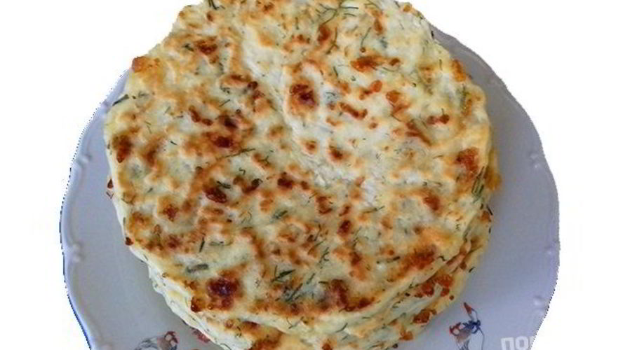 Рецепт сырная лепешка