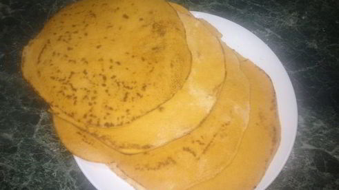 тортилья с томатной пастой