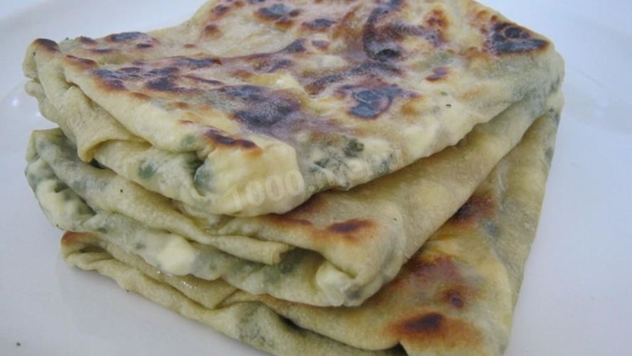Рецепт турецкие лепешки с брынзой