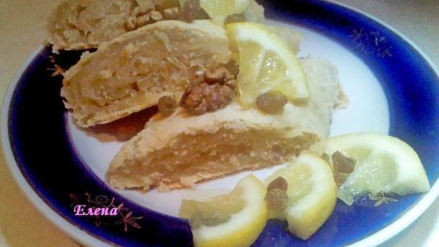 Рецепт лимонный постный рулет