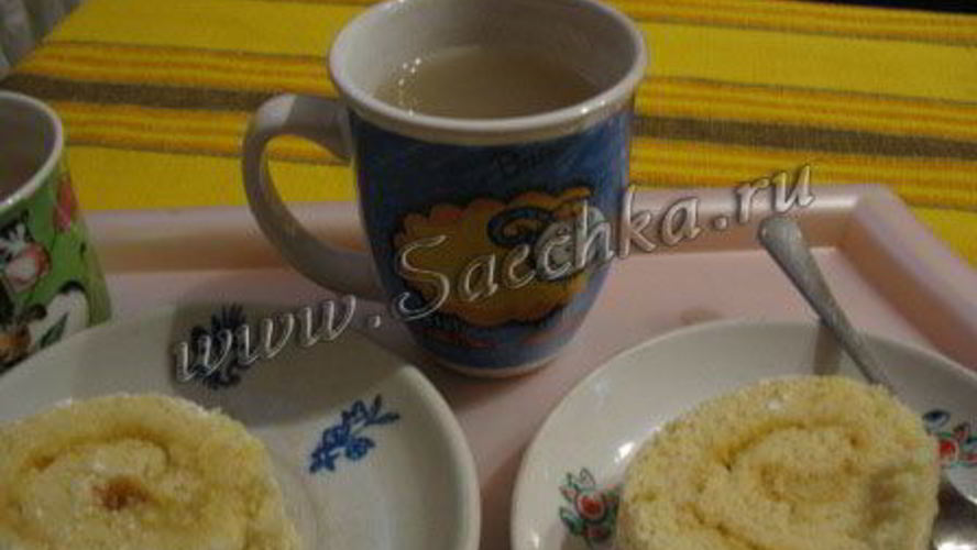 Рецепт лимонный рулет