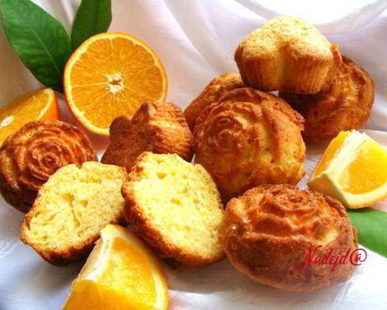 Апельсиновые маффины Золотое руно