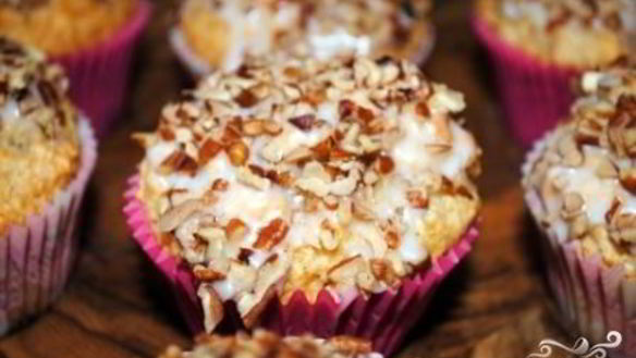 Рецепт Банановые маффины с орехами